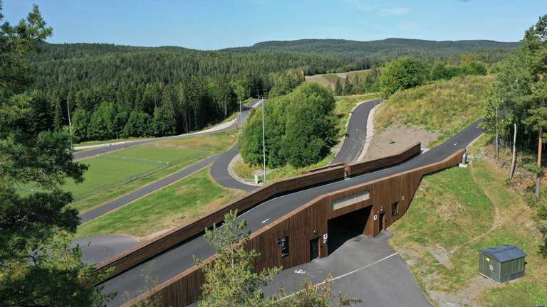 Lillomarka Arena er en multisportarena med variert tilbud og inkluderende fasiliteter. Foto: Agaia AS