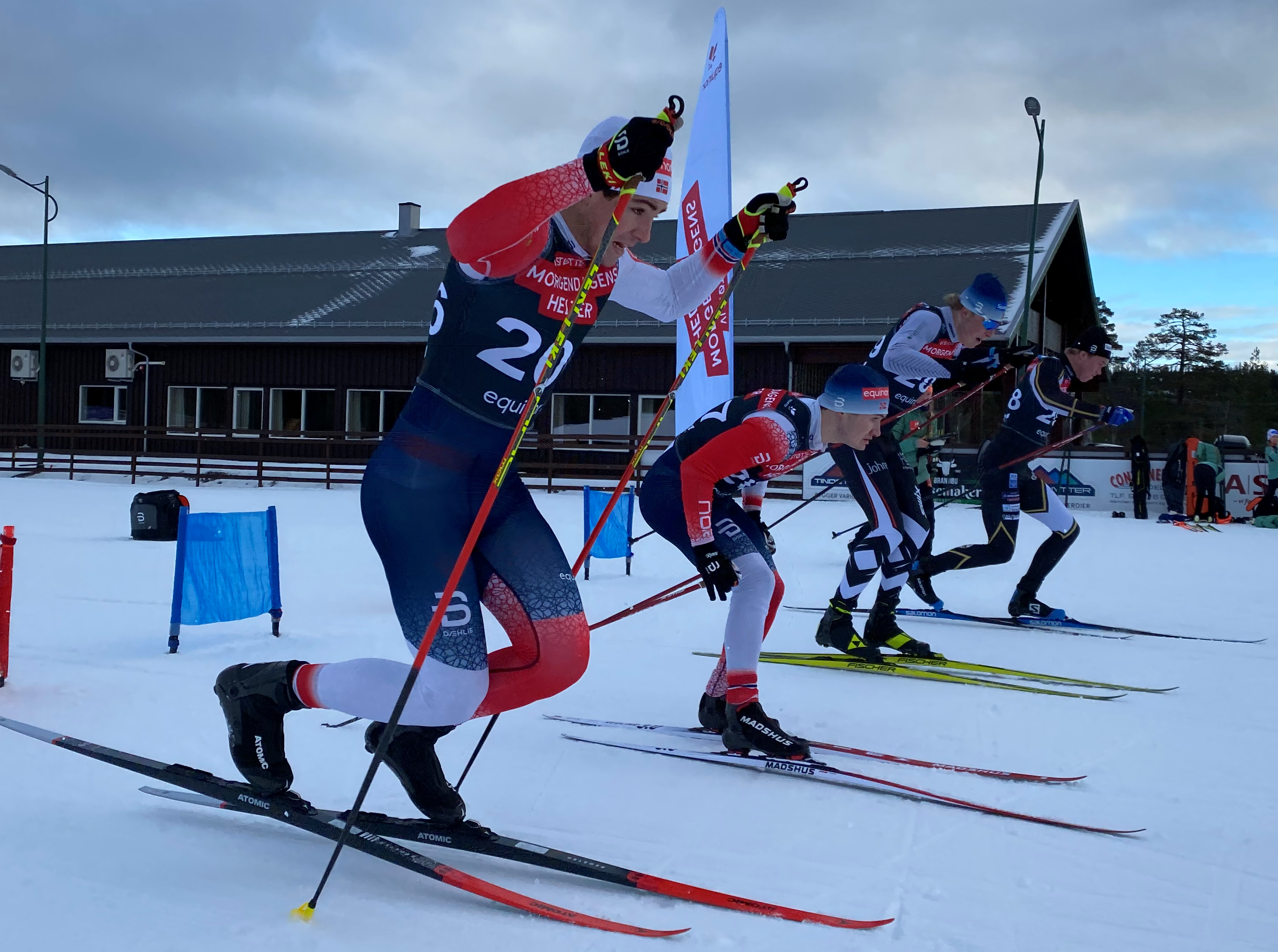 Jr-lag sprinttrening Lygna
