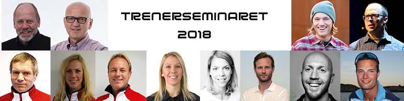 Foredragsholdere Trenersemnaret 2018